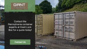 Shipping Containers for sale PA - Giant Lock Box