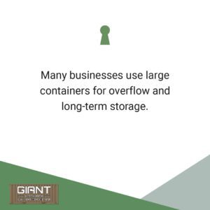 Shipping Containers for Businesses in PA - Giant Lock BOx