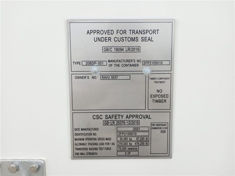 Refrigerated Shipping Container