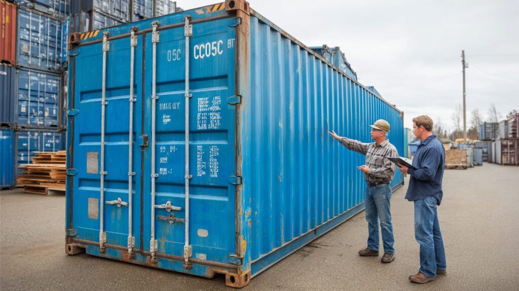 how to buy a shipping container