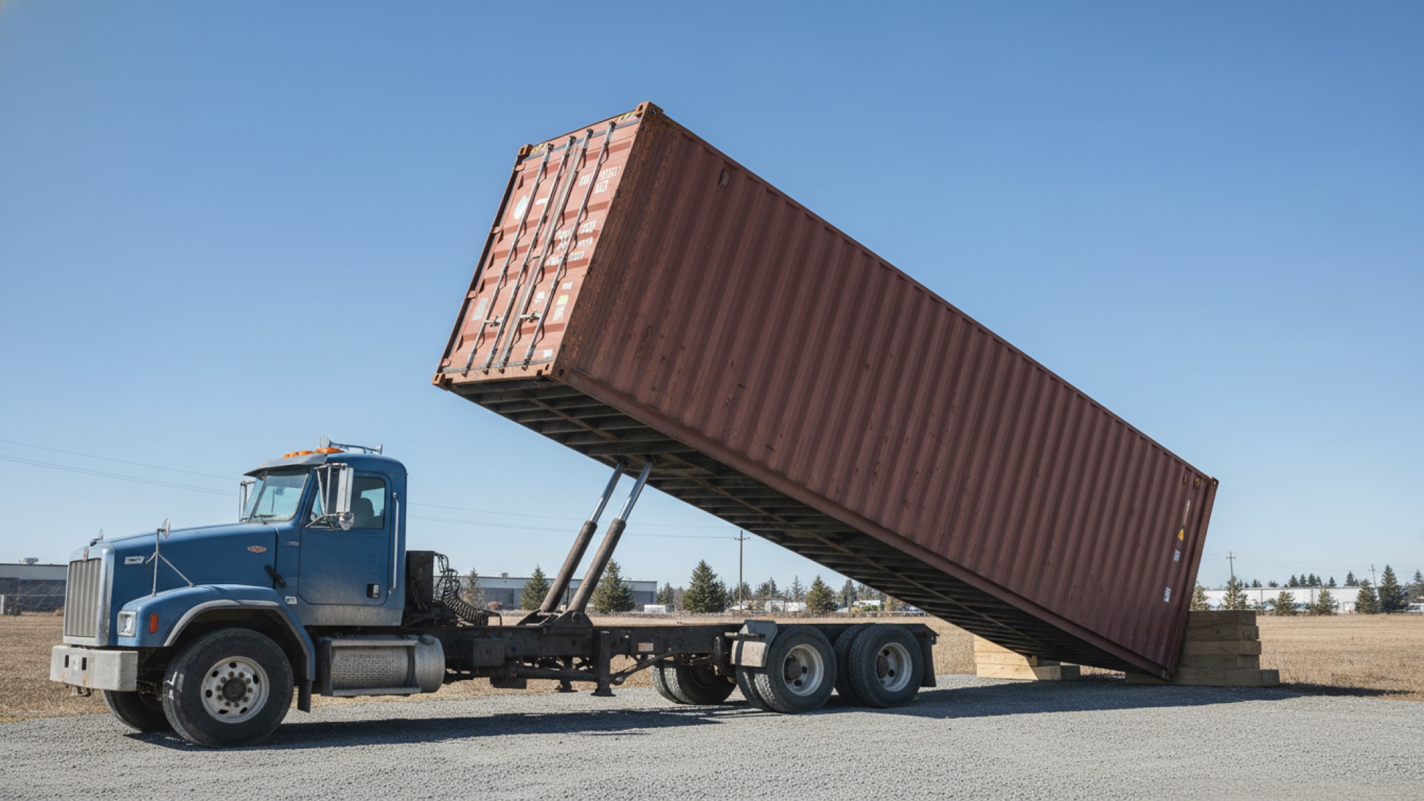 a large high cube container is hoisted onto a cargo ship, as workers in safety gear direct the placement.